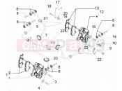 PIAGGIO Beverly 250 Cruiser Brakes pipes - Calipers