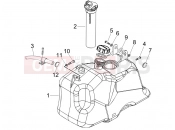 Fuel tank - Piaggio Beverly 250 ie 2006
