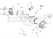 Selectors - Switches - Buttons - Piaggio Beverly 250 ie 2006