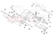 Swinging arm - Piaggio Beverly 250 ie 2006