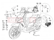Main cable harness - Piaggio BEVERLY 250 ie SPORT 2008