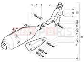 PIAGGIO Beverly 250 RST Silencer