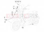 bowden - Piaggio Beverly 250 Tourer 2008