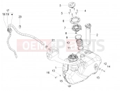 Benzin tank - Piaggio Beverly 300 ie ABS 2016