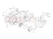 PIAGGIO Beverly 300 ie Tourer Crankcase cover - Crankcase cooling