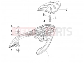 PIAGGIO Beverly 300 ie Tourer Rear luggage rack