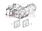 PIAGGIO Beverly 300 ie Tourer Engine, assembly