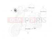 PIAGGIO Beverly 300 ie Tourer Plates - Emblems