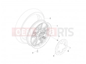 PIAGGIO Beverly 300 ie Tourer Rear wheel