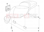 PIAGGIO Beverly 300 ie Tourer Saddle/seats