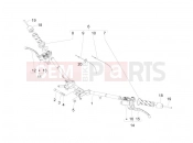 Handlebars - Master cil. - Piaggio Beverly 300 ie Tourer 2015