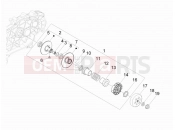 PIAGGIO Beverly 300 RST/S 4V ie Driven pulley