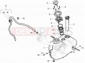PIAGGIO Beverly 300 RST/S 4V ie Benzin tank