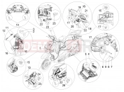 PIAGGIO Beverly 350 4V ie Main cable harness
