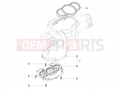 PIAGGIO Beverly 350 4V ie Meter combination - Cruscotto