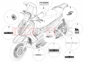 PIAGGIO Beverly 350 4V ie Plates - Emblems