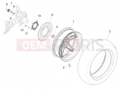 PIAGGIO Beverly 350 4V ie Rear wheel