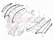 PIAGGIO Beverly 350 4V ie Side cover - Spoiler
