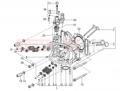 Head unit - Valve - Piaggio Beverly 350 4V ie 2019