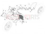 Wheel huosing - Mudguard - Piaggio Beverly 350 4V ie 2019