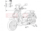kábelezés - Piaggio Beverly 500 2005