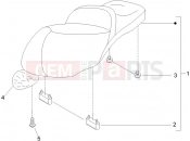 PIAGGIO Beverly 500 Saddle/seats