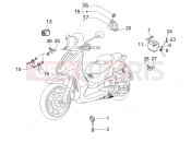 PIAGGIO Beverly 500 ie kezelőszervek - akkumulátor