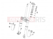 PIAGGIO Beverly 500 ie Fork/steering tube - Steering bearing unit