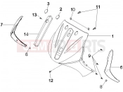 PIAGGIO Beverly 500 ie Front shield