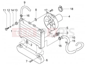 PIAGGIO Coolant radiator