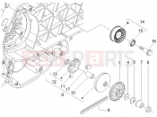 PIAGGIO BV 250 (U.S.A.) Driving pulley