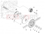 PIAGGIO BV 250 (U.S.A.) Driving pulley