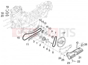 Oil pump - Piaggio BV 250 Tourer 2008 (U.S.A.)