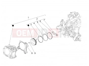 Cylinder-piston-wrist pin unit - Piaggio BV 350 4T 4V ie E3 ( USA / CA ) 2014