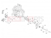 Rocking levers support unit - Piaggio BV 350 4T 4V ie E3 ( USA / CA ) 2014