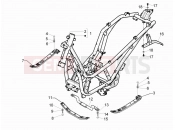 PIAGGIO BV 350 4T 4V ie E3 ABS ( USA / CA ) Frame/bodywork