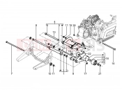PIAGGIO BV 350 4T 4V ie E3 ABS ( USA / CA ) Swinging arm