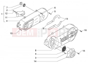 PIAGGIO Crankcase cooling