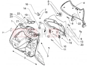 PIAGGIO Front top case