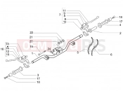 PIAGGIO BV 500 ( USA / CA ) Handlebars - Master cil.
