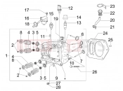 PIAGGIO BV 500 Tourer ( USA / CA ) Head unit - Valve