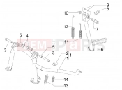 PIAGGIO BV 500 Tourer ( USA / CA ) Stand/s