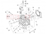 Head unit - Valve - Piaggio Carnaby 125 2009