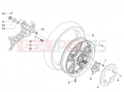 PIAGGIO Carnaby 200 Rear wheel