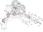 PIAGGIO Carnaby 200 Rocking levers support unit