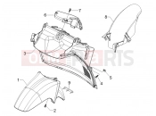 PIAGGIO Carnaby 200 Wheel huosing - Mudguard