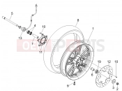 PIAGGIO Carnaby 200 Front wheel