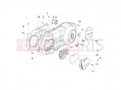 PIAGGIO Carnaby 300 ie Cruiser Crankcase cover - Crankcase cooling