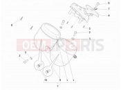 PIAGGIO Carnaby 300 ie Cruiser Meter combination - Cruscotto