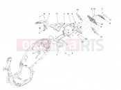PIAGGIO Carnaby 300 ie Cruiser Rear cover - Splash guard